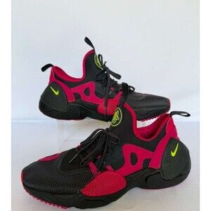 Nike Huarache E.D.G.E Sneakers Black Pink Volt Men’s Size 10